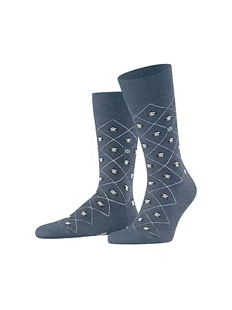 BURLINGTON | Herren Socken SNAPSHOTS 40-46 light denim | 